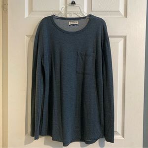 Blue Magellan Long Sleeve Tee